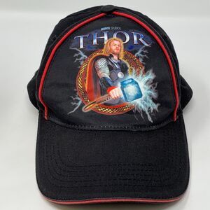 Marvel Studios Thor Dr Pepper Hat Baseball Cap Film Movie 2011 Promo Strapback
